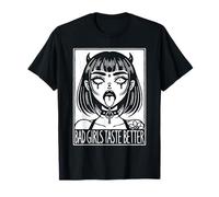 Vintage Bad Girls Gusto Meglio, Tatuaggi Devil Girl Lovers Maglietta