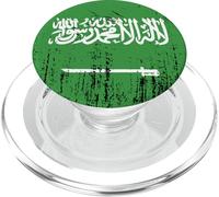 Vintage Banner Fan Arabia Saudita Bandiera Retro PopSockets PopGrip per MagSafe