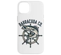 Vintage Barracuda Nautico Elmo Pesca Oceano Custodia per iPhone 14 Plus