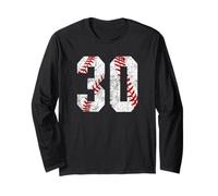 Vintage Baseball Mom #30 Jersey Baseball Giocatore Preferito Maglia a Manica
