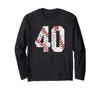 Vintage Baseball Mom #40 Jersey Baseball Giocatore Preferito Maglia a Manica