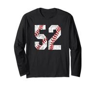 Vintage Baseball Mom #52 Jersey Baseball Giocatore Preferito Maglia a Manica