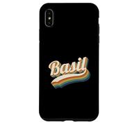 Vintage Basil Nome Personalizzato Basil Custodia per iPhone XS Max