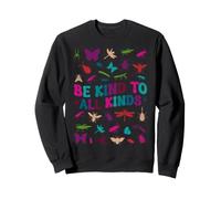 Vintage Be Kind To all Kinds Bugs Insect Lover Kindness Felpa