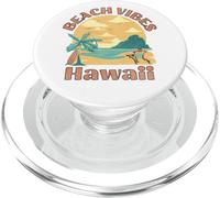 Vintage Beach Vibes Hawaii Vibes Ciao Hawaii Tramonto Aloha PopSockets PopGrip per MagSafe