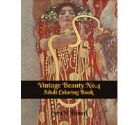 Vintage Beauty No,4, Adult Coloring Book