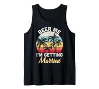 Vintage Beer Me I'm Getting Married Drinking Team Beer Lover Canotta
