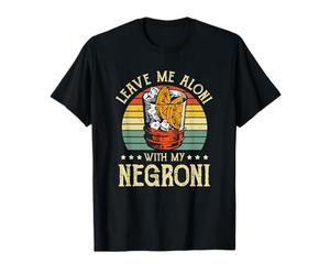 Vintage Bere Lasciami Aloni con il mio Negroni Cocktail Maglietta