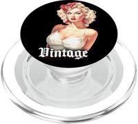 Vintage Bionda Pin-Up Ragazza x Bella Ragazza PopSockets PopGrip per MagSafe