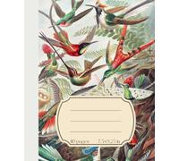 Vintage Birds Composition Notebook: College Ruled Lined Journal with Retro Bird Illustrations: Notebook for School, University, Work & Personal Use | ... Lovers, Birdwatchers & Nature Enthusiasts