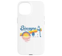 Vintage Biscayne National Park Retro 80's Custodia per iPhone 15