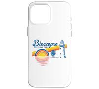 Vintage Biscayne National Park Retro 80's Custodia per iPhone 16 Pro Max