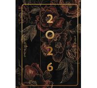 Vintage Bloom Monthly Planner 2026: Classic Floral Elegance for Thoughtful Planning Perfect for Gifting Or Personal And Professional Use With 120 Pages