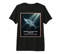 Vintage BluefinTuna 2 Maggio Giornata Mondiale Maglietta Premium