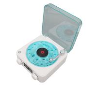 Vintage Bluetooth Record Player 4 Modes Portable Stereo Speaker White