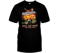 Vintage Bob Shirt Seger Love Roll Me Away Love Musician Gift Tshirt DM T-Shirt Hoodie for Men Women Black Unisex 100% Cotton Short-Sleeve T-Shirts Black XL