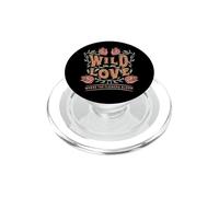 Vintage Boho Wildflower Amore selvaggio Dove sbocciano PopSockets PopGrip per MagSafe