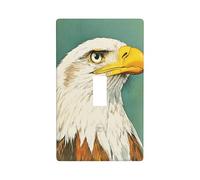 Vintage Bold Aquila Copertura Interruttore Della Luce Decorativo Singolo Toggle 1 Gang Piastra Da Parete per Cucina Agriturismo Camera Da Letto Bagno Art Decor