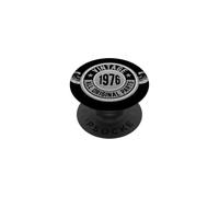 Vintage Born In 1976 Classic Eagle Birthday PopSockets PopGrip Adesivo