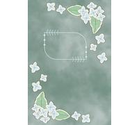 Vintage Botanical Journal Notebook - Lined | Aesthetic Writing Journal for Work, School & College