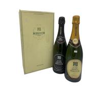 Vintage Bottle - Berlucchi Cuvee Imperiale Twin Box 2 bt da 0,75 lt. + Box vecchia sboccatura - COD. 4628