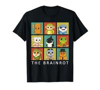 Vintage Brainrot Cute Squad Bambini Ragazzi AI Meme Los Dicen Maglietta