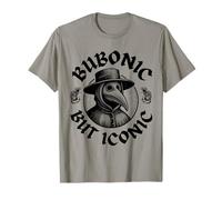 Vintage Bubonico Ma Iconico Peste Medico Storico Maglietta