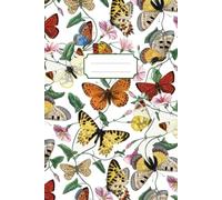Vintage Butterfly Notebook: Timeless botanical design inspired by vintage butterfly paintings. Perfect for daily notes, journaling, and thoughtful gifting.
