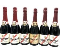 Vintage Cabernet Spumante 1970's Bortolomiol 75cl 11,2% Lotto 6 Bottiglie