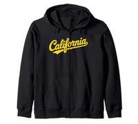 Vintage California Script Retro Swoosh Men's Women's Tween Felpa con Cappuccio