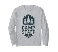 Vintage Camp Personale Consulente Camping Host Vibes Scuola Infermiera Maglia a Manica