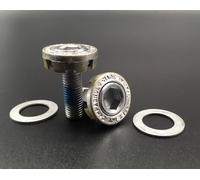 VINTAGE CAMPAGNOLO CRANK FIXING SCREWS SILVER NOS RECORD SUPER C BOLT BOLTS