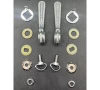 VINTAGE CAMPAGNOLO NUOVO/SUPER RECORD BRAZE-ON CONTROL LEVERS NOS SHIFTERS