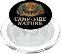 Vintage Campeggio Avventura All'aperto Regalo Camp Fuoco PopSockets PopGrip per MagSafe