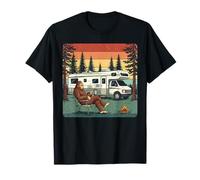 Vintage Camping Motorhome RV Bigfoot Adventure Maglietta