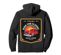 Vintage Car Classic Fresh from Garage Since 1975 Felpa con Cappuccio