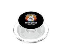 Vintage Carino Husky Cane Io Sono La Ragione Il Caffè È Gone PopSockets PopGrip per MagSafe