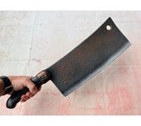 Vintage Carne Mannaia PU Film Sostegno Schiuma Macellai Halloween Falso Arma