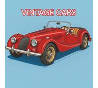 Vintage Cars: Coloring Book