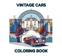 Vintage Cars Coloring Book