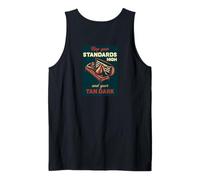 Vintage cartello pubblicitario t-shirt stampa, abbronzatura scuro solarium Canotta