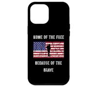 Vintage casa del libero a causa del coraggioso soldato Custodia per iPhone 12 Pro Max