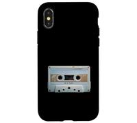 Vintage Cassette Mix Tape Retro Music Lovers 1970 1980 Custodia per iPhone X/XS