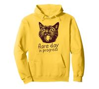 Vintage Cat Flare Day malattia Invisibile Dolore cronico Supporto Felpa con Cappuccio