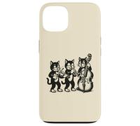 Vintage Cats Giocare Musica Custodia per iPhone 13