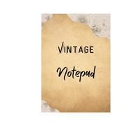 Vintage Celestial Notepad: Antique Style Lined Journal for Writing: 100 Pages of Decorative Aged Parchment Paper - Retro Astronomy Theme for Notes, Poetry, and Daily Reflections