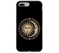 Vintage Celestial Sun Moon Spiritual Harmony Custodia per iPhone 7 Plus/8 Plus