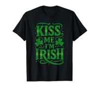 Vintage Charm Kiss Me I'm Irish Maglietta