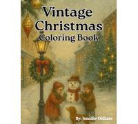 Vintage Christmas Coloring Book