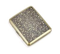 Vintage cigarette box (pattern), metal men's storage box, can hold 20 pieces